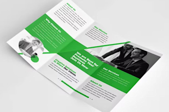 design a modern, eye catching flyer, brochure, or poster design