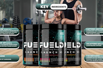 create eye catching video for workout supplements
