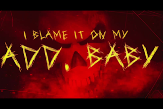 create a metal lyric video for your song