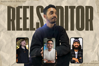 create fast paced reels with bold captions and trendy edits