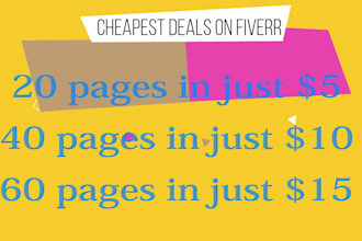 do data entry, typing work and pdf files conversion
