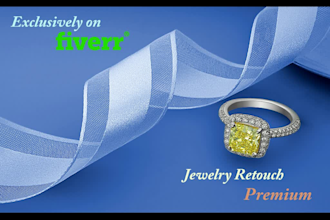 jewelry retouch and photoshop editing