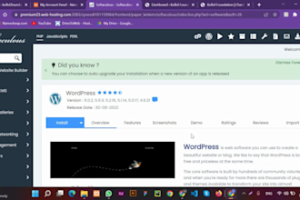 migrate, backup, install wordpress website