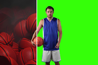 do green screen removal, chorma key, rotoscoping from any video