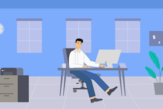 create custom 2d animated explainer video