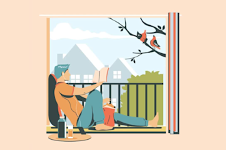 create an animated book trailer and book promo video for you