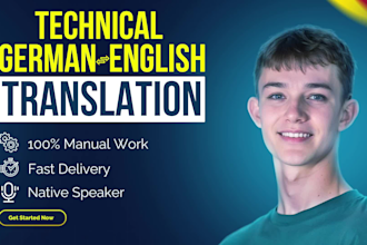 translate german to english technical marketing content