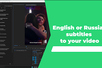 translate and add subtitles to your video