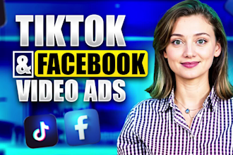 create viral tik tok video ads and facebook video ads creatives