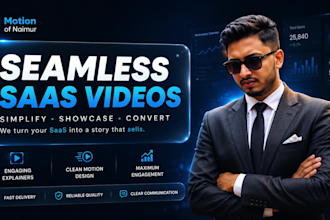 edit professional saas product and explainer videos