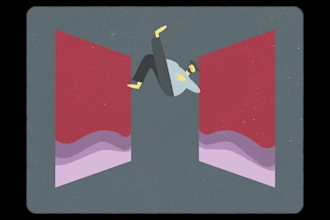 make a conceptual 2d animated music video