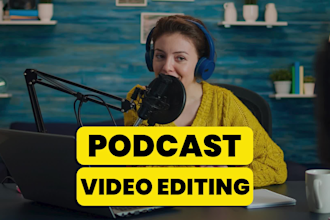 edit your podcast video for youtube, spotify, and social media with captions