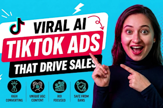 create ai ugc tiktok ads for dropshipping