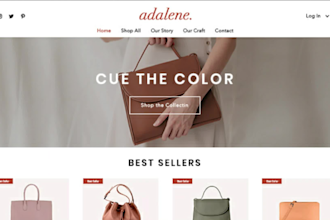 create a new wix website redesign existing ecommerce store