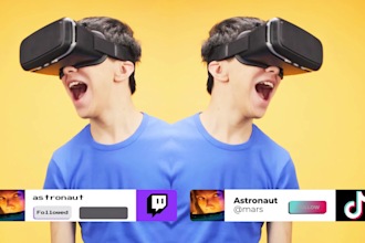 make youtube twitch subscriber overlay for vtuber streamers