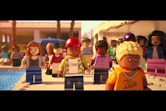 do 3d lego model,minigures,3d lego animation,3d lego game,roblox animation