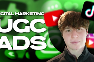 create ugc video ads for tiktok, reels, youtube