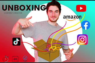 create a professional unboxing or demo video of your product