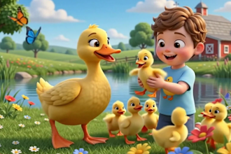 create 3d ai cocomelon style nursery rhymes and kids learning videos