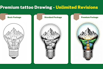 design a unique custom tattoo design