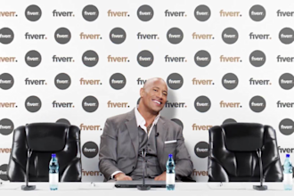 design step and repeat, backdrop, banner professionally