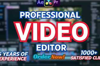 professionally edit your video podcasts, multicam interviews and riverside