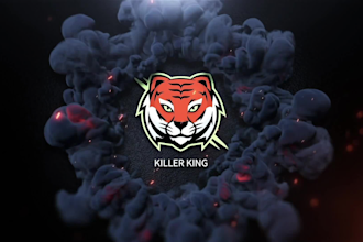 do animated logo and youtube intro outro video