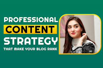 create instant ranking SEO keyword content strategy for blog