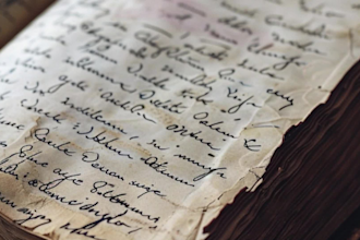 transcribe cursive handwriting, historical documents and genealogy record
