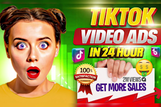 create tik tok video ads, tiktok ads and dropshipping video ads