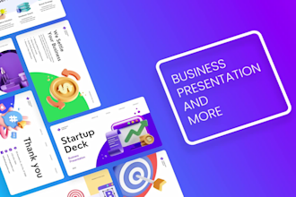 design unique business powerpoint and keynote presentation