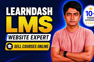 build wordpress lms website with learndash and buddyboss