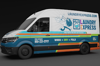 make professional vehicle wrap design 6 hrs