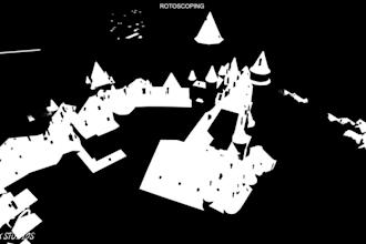 do rotoscoping, object removal and replacement for video