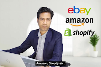 do ecommerce bookkeeping for ebay, amazon, shopify using quickbooks and xero