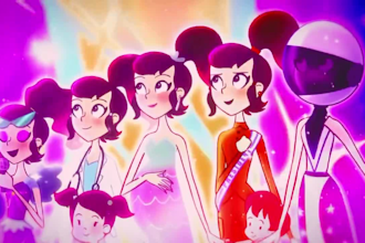 do 2d music animation, 2d anime, 2d cartoon music video lyrics music video