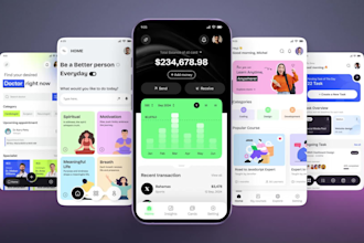 do mobile app ui ux design in figma