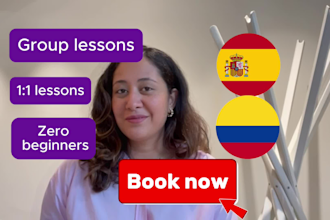 be your spanish teacher, spanish lessons