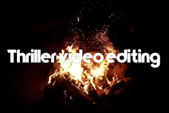 do cinematic, documentary, horror video editing