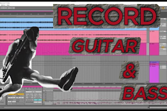 record guitars and bass for your metal or rock song