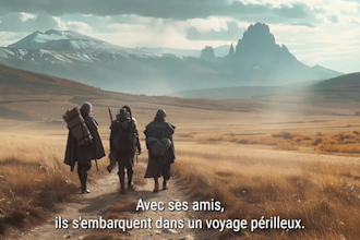 create a cinematic book trailer