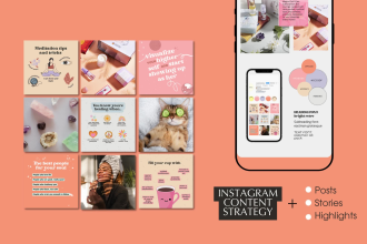 create your professional instagram content strategy