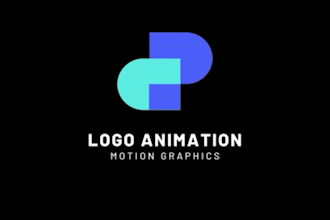 create custom logo animation and motion graphics