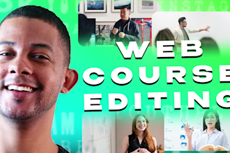 edit your course or webinar