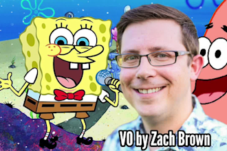 voice spongebob, patrick or squidward