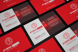 design amazing eye catchy and creative business card