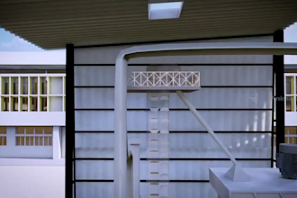 create 3d industrial product animation manufacturing assembly line process