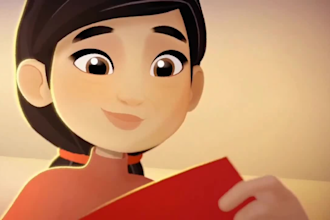 2d cartoon animation, 2d short film, outro video, youtube intro, logo animation