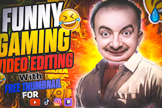 do funny gaming video editing for youtube