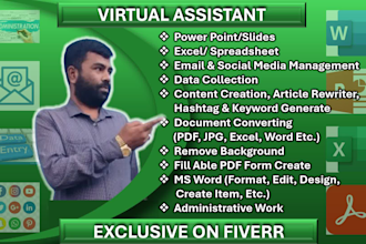 be your dedicated full time virtual assistant